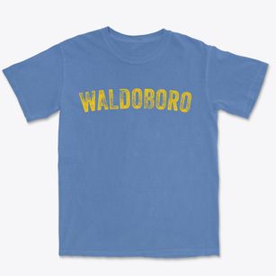 Waldoboro Maine Timeless Retro Premium Heavyweight T-shirt