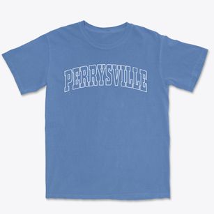 Perrysville Ohio Trendy Block Premium Heavyweight T-shirt