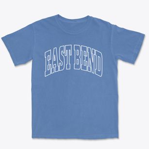 East Bend North Carolina Trendy Block Premium Heavyweight T-shirt