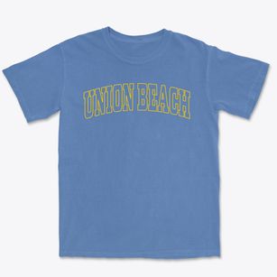 Union Beach New Jersey Trendy Block Premium Heavyweight T-shirt