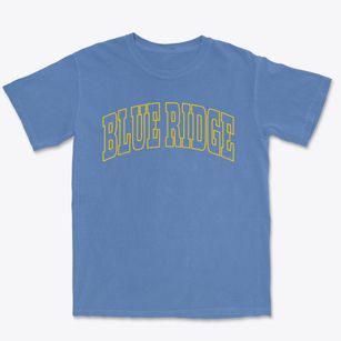 Blue Ridge Georgia Trendy Block Premium Heavyweight T-shirt