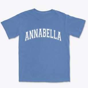 Annabella Utah Varsity Premium Heavyweight T-shirt