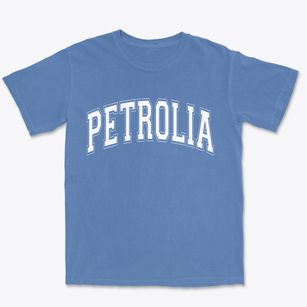 Petrolia Texas Varsity Premium Heavyweight T-shirt