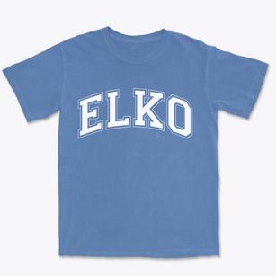 Elko Nevada Varsity Premium Heavyweight T-shirt