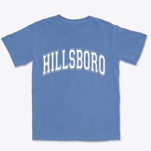 Hillsboro Oregon Varsity Premium Heavyweight T-shirt
