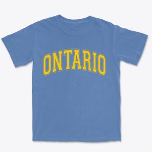 Ontario Wisconsin Varsity Premium Heavyweight T-shirt