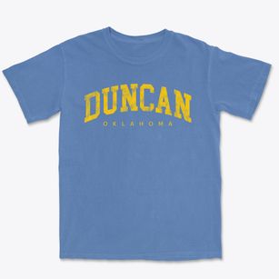 Duncan Oklahoma Urban Vibe Premium Heavyweight T-shirt