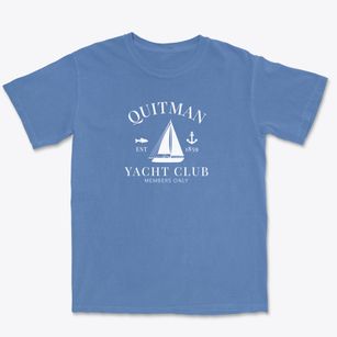Quitman Georgia Yacht Club Premium Heavyweight T-shirt