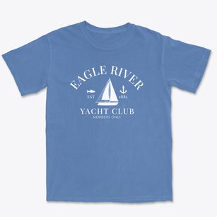 Eagle River Wisconsin Yacht Club Premium Heavyweight T-shirt