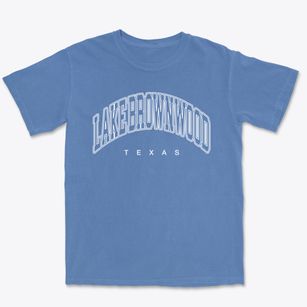 Lake Brownwood Texas Inline Premium Heavyweight T-shirt