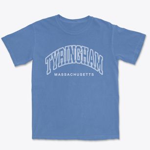 Tyringham Massachusetts Inline Premium Heavyweight T-shirt