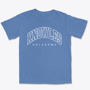 Knowles Oklahoma Inline Premium Heavyweight T-shirt