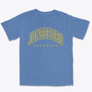 Jonesboro Arkansas Inline Premium Heavyweight T-shirt