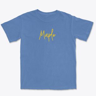 Maple Wisconsin Freestyle Premium Heavyweight T-shirt