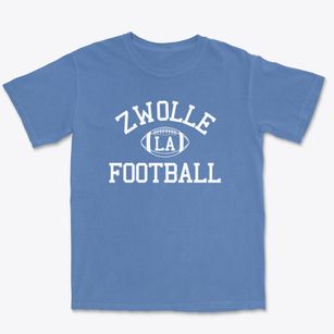 Zwolle Louisiana Football Premium Heavyweight T-shirt