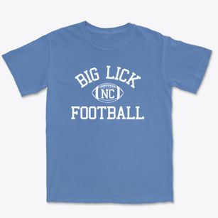 Big Lick North Carolina Football Premium Heavyweight T-shirt