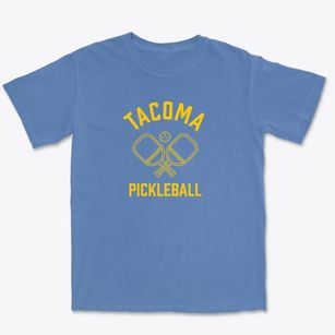 Tacoma Washington Pickleball Premium Heavyweight T-shirt