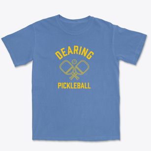 Dearing Kansas Pickleball Premium Heavyweight T-shirt