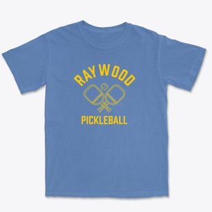 Raywood Texas Pickleball Premium Heavyweight T-shirt