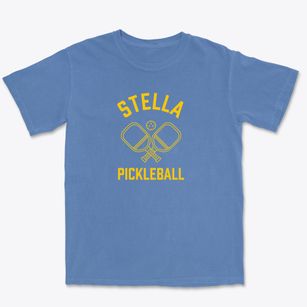 Stella North Carolina Pickleball Premium Heavyweight T-shirt