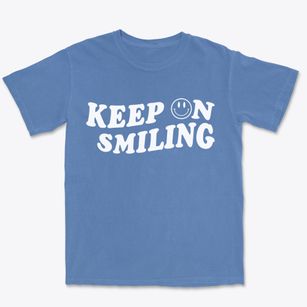   Keep On Smiling Premium Heavyweight T-shirt