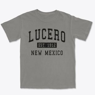 Lucero New Mexico Classic Established Premium Heavyweight T-shirt