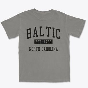 Baltic North Carolina Classic Established Premium Heavyweight T-shirt