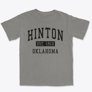 Hinton Oklahoma Classic Established Premium Heavyweight T-shirt