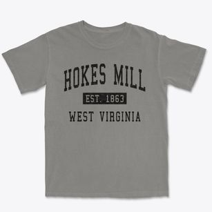 Hokes Mill West Virginia Classic Established Premium Heavyweight T-shirt