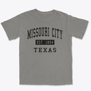 Missouri City Texas Classic Established Premium Heavyweight T-shirt
