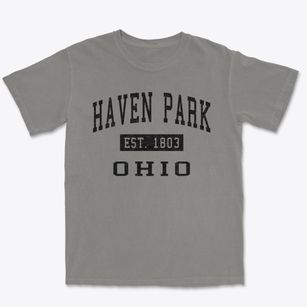 Haven Park Ohio Classic Established Premium Heavyweight T-shirt