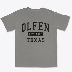 Olfen Texas Classic Established Premium Heavyweight T-shirt