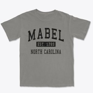 Mabel North Carolina Classic Established Premium Heavyweight T-shirt