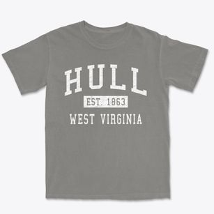 Hull West Virginia Classic Established Premium Heavyweight T-shirt