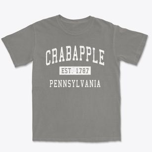 Crabapple Pennsylvania Classic Established Premium Heavyweight T-shirt