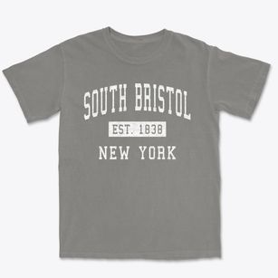 South Bristol New York Classic Established Premium Heavyweight T-shirt