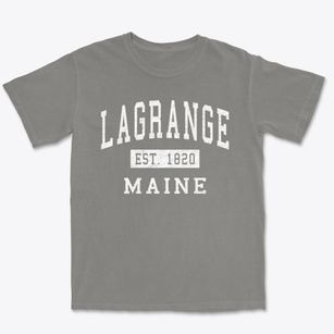 Lagrange Maine Classic Established Premium Heavyweight T-shirt