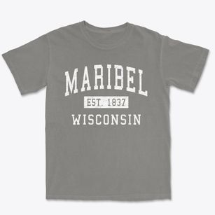 Maribel Wisconsin Classic Established Premium Heavyweight T-shirt