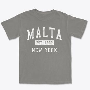 Malta New York Classic Established Premium Heavyweight T-shirt