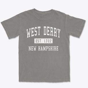 West Derry New Hampshire Classic Established Premium Heavyweight T-shirt