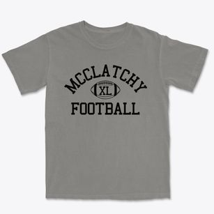 Mcclatchy High School Classic Football Premium Heavyweight T-shirt