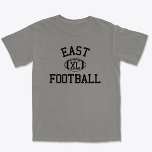 East Junior High School Classic Football Premium Heavyweight T-shirt