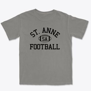 Saint Anne School Classic Football Premium Heavyweight T-shirt