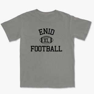 Enid High School Classic Football Premium Heavyweight T-shirt