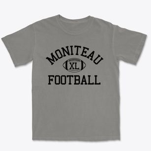 Moniteau High School Classic Football Premium Heavyweight T-shirt
