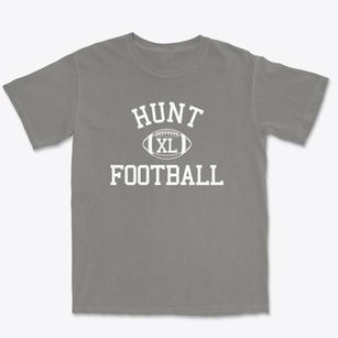 Hunt High School Classic Football Premium Heavyweight T-shirt