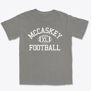 Mccaskey High School Classic Football Premium Heavyweight T-shirt