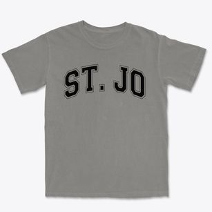 Saint Jo Senior High School Varsity Arch Premium Heavyweight T-shirt