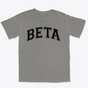 Beta Academy Varsity Arch Premium Heavyweight T-shirt
