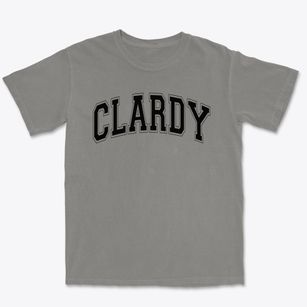 Clardy Elementary School Varsity Arch Premium Heavyweight T-shirt